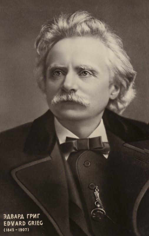 Edvard Grieg norvég zeneszerző és zongoraművész (1843-1907) alkotó: Norwegian Photographer