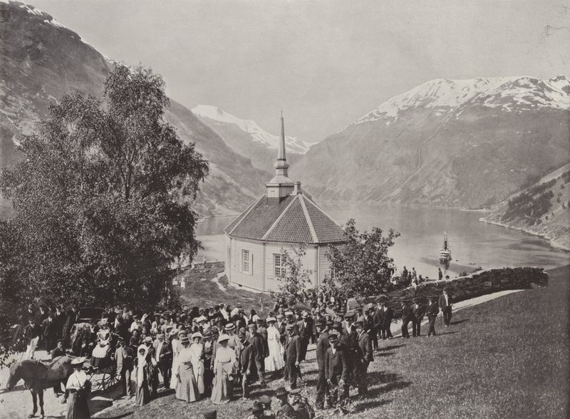 Merok, Geiranger (f/w fotó) alkotó: Norwegian Photographer