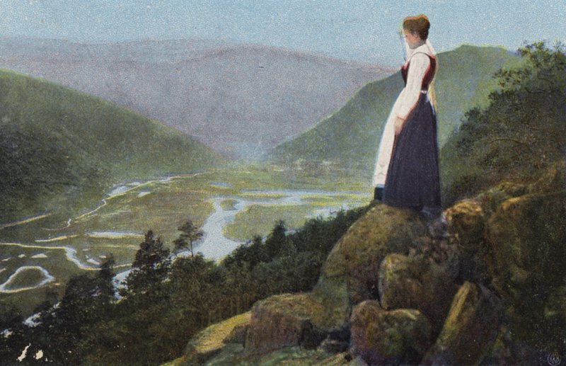Norge / Norvégia: Hovringen (színes fotó) alkotó: Norwegian Photographer