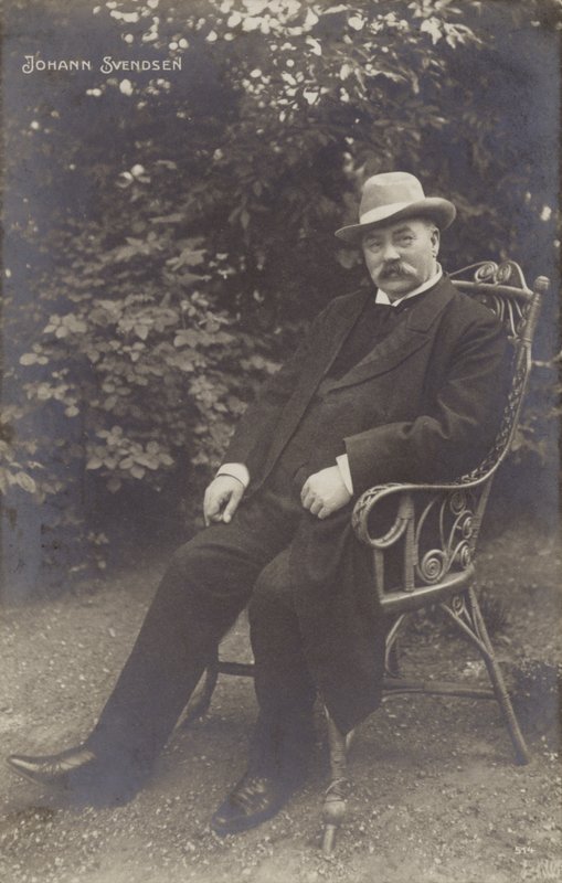 Johan Svendsen portréja alkotó: Norwegian Photographer