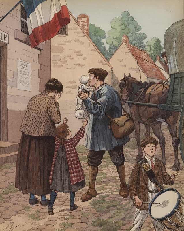 1914. augusztus 2 alkotó: Onfray de Breville Job