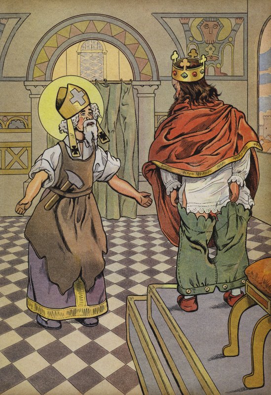 Jó Dagobert király alkotó: Onfray de Breville Job