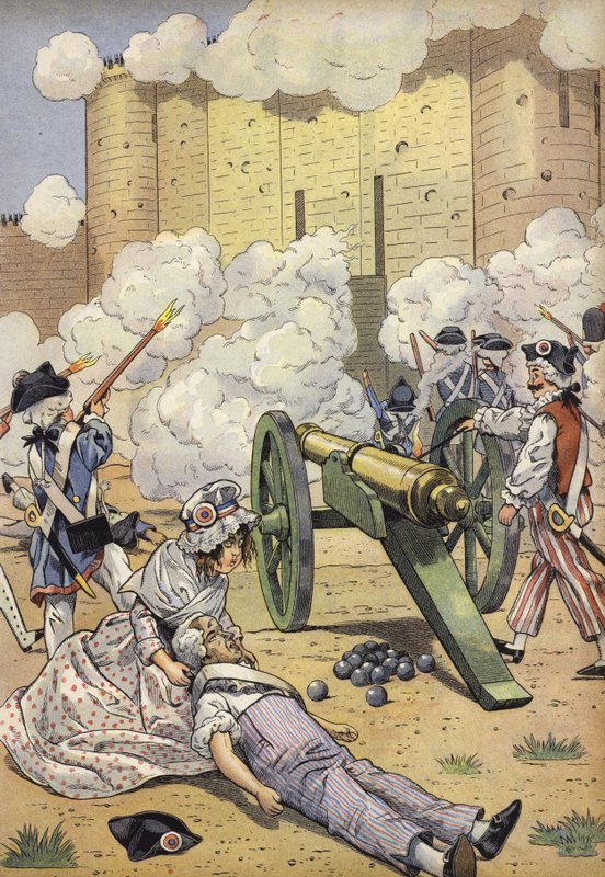A Bastille elfoglalása alkotó: Onfray de Breville Job