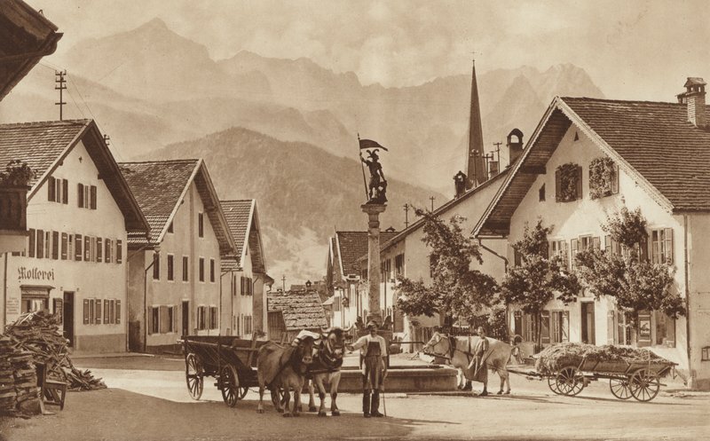 Floriansplace Partenkirchenben alkotó: Otto Ballerstedt