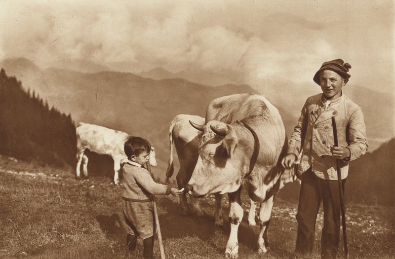 Az Alpon alkotó: Otto Ballerstedt
