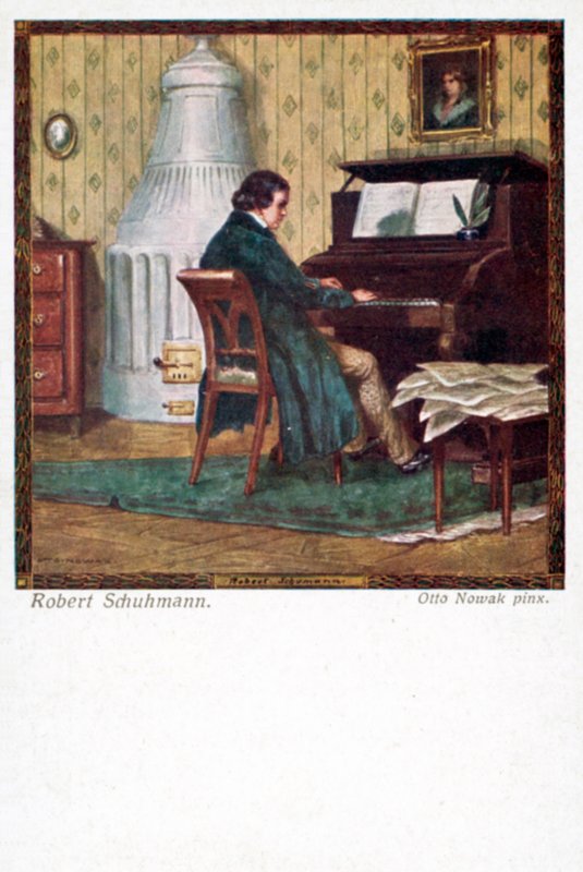 Robert Schumann zongorázik alkotó: Otto Robert Nowak