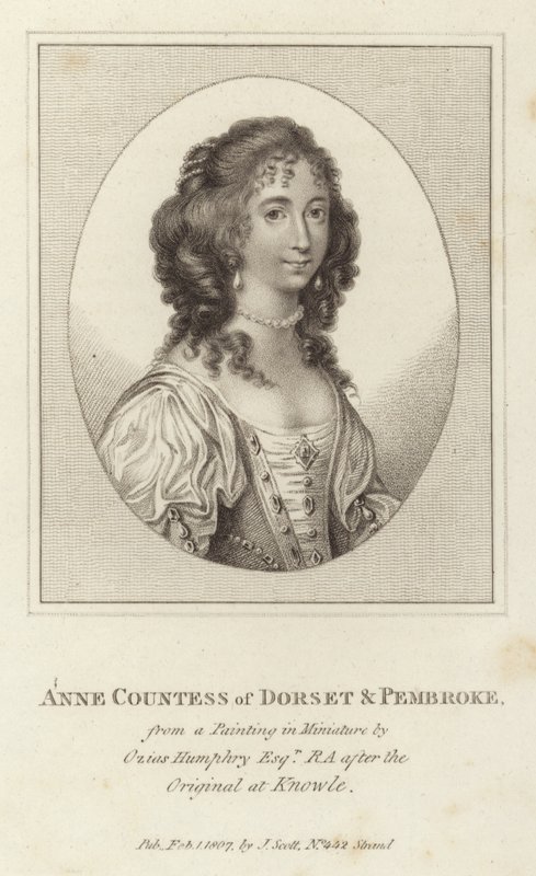 Anne Dorset és Pembroke grófnője alkotó: Ozias Humphry