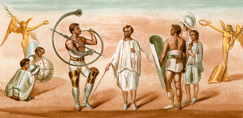 Gladiátorok alkotó: P. Sellier