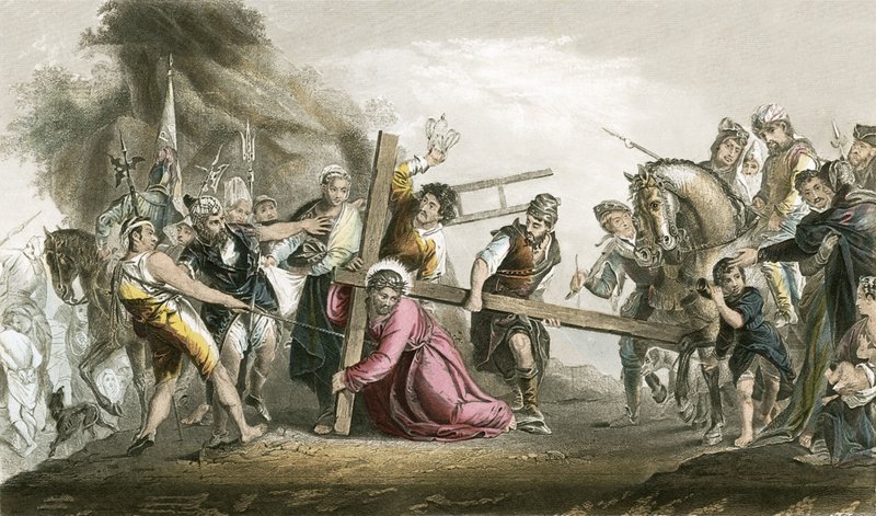 A keresztet hordozó Krisztus alkotó: Paolo Veronese