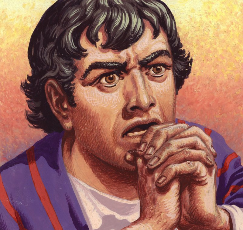 Joseph (gouache, papír) alkotó: Pat (1907-95) Nicolle