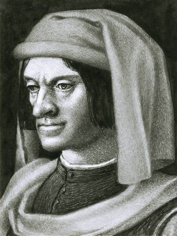 Lorenzo de Medici alkotó: Pat (1907-95) Nicolle