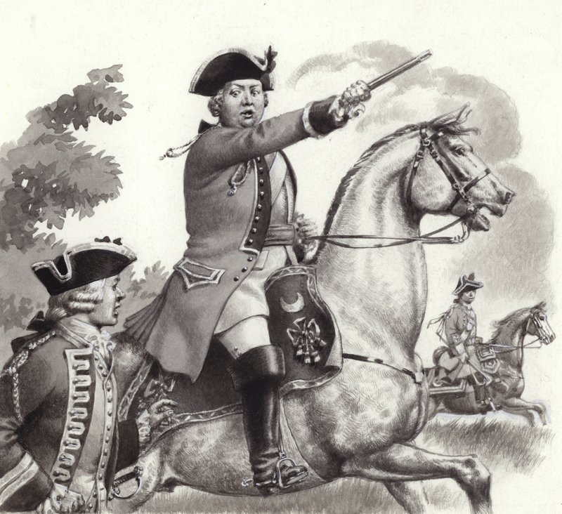 Cumberland hercege (gouache, papír) alkotó: Pat (1907 95) Nicolle