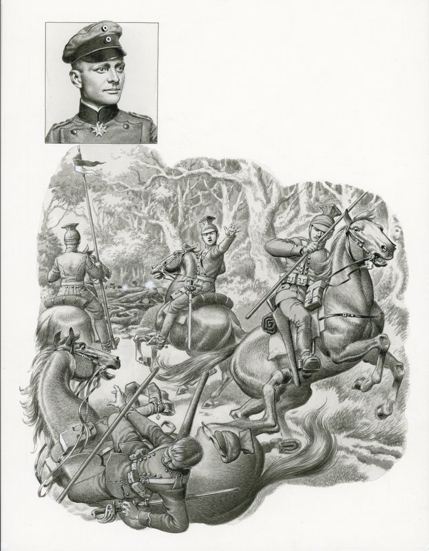 A Vörös Báró, a szárazföldön alkotó: Pat (1907 95) Nicolle