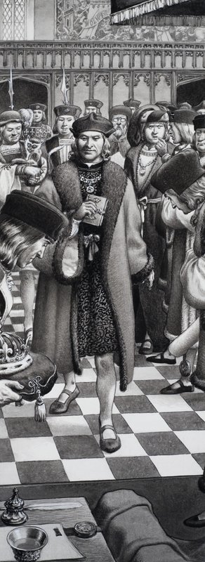 Azonosítatlan történelmi jelenet alkotó: Pat (1907 95) Nicolle