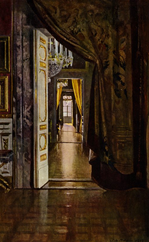 Palazzo Pitti, Firenze (színes litó) alkotó: Patrick William Adam