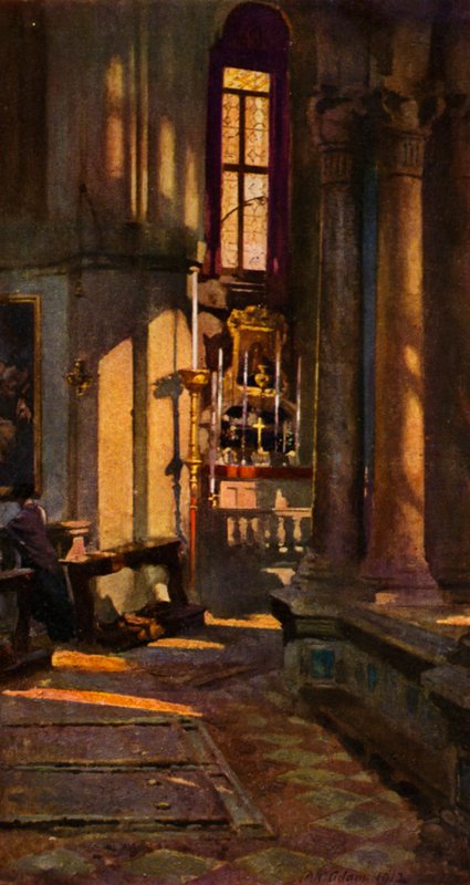San Zaccaria, Velence (színes litó) alkotó: Patrick William Adam