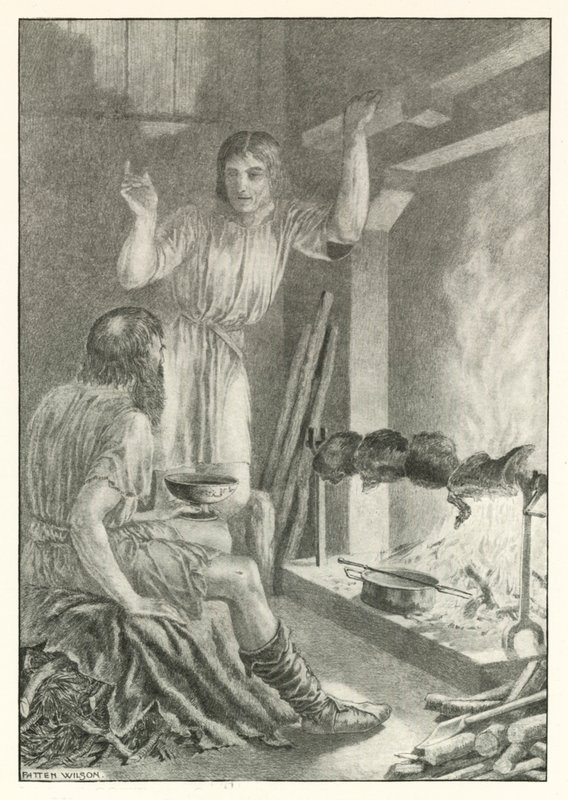 Illusztráció Homérosz Odüsszeiájához (litográfia) alkotó: Patten (after) Wilson