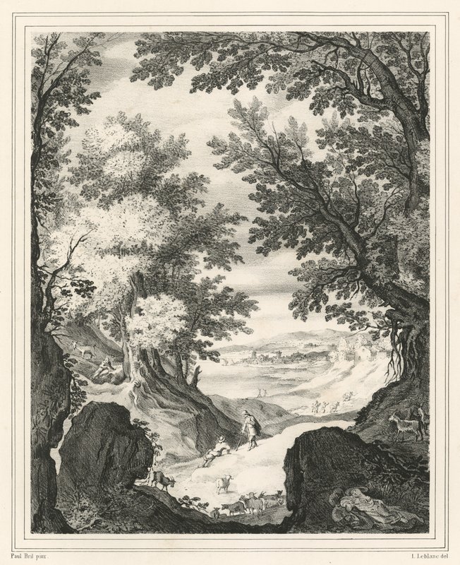 Tájkép alkotó: Paul Bril