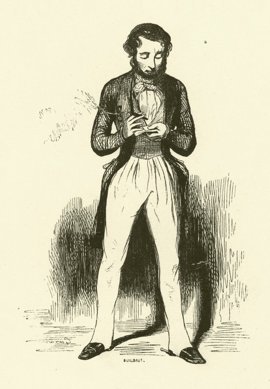 A tőzsdeügynök alkotó: Paul after Gavarni