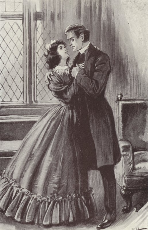 Illusztráció a Barchester Towershez, Anthony Trollope (litho) alkotó: Paul (after) Hardy