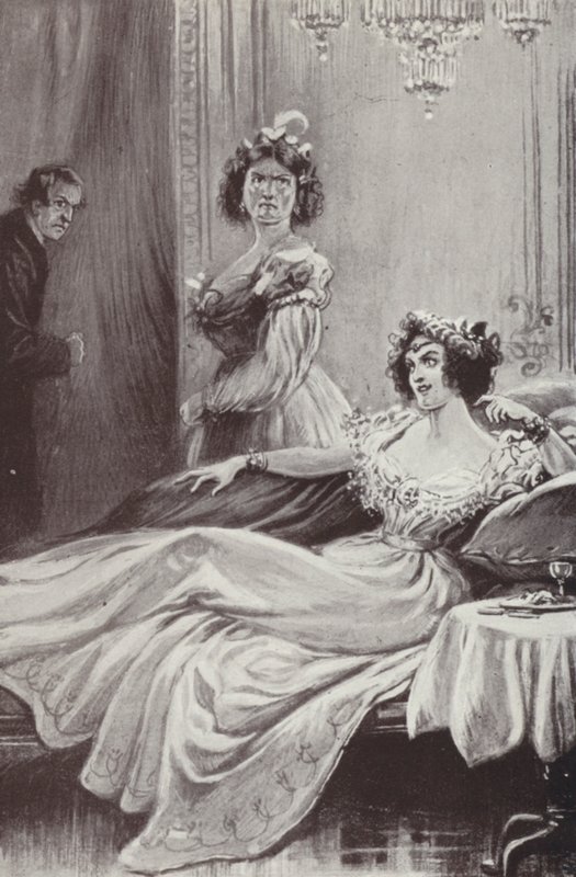 Illusztráció a Barchester Towershez, Anthony Trollope (litho) alkotó: Paul (after) Hardy