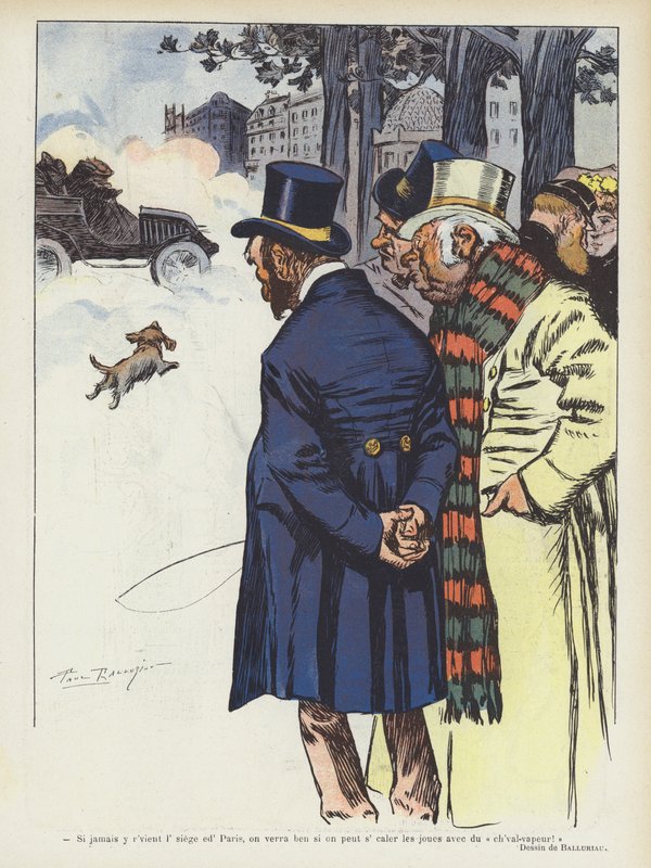 Illusztráció Le Rire alkotó: Paul Balluriau