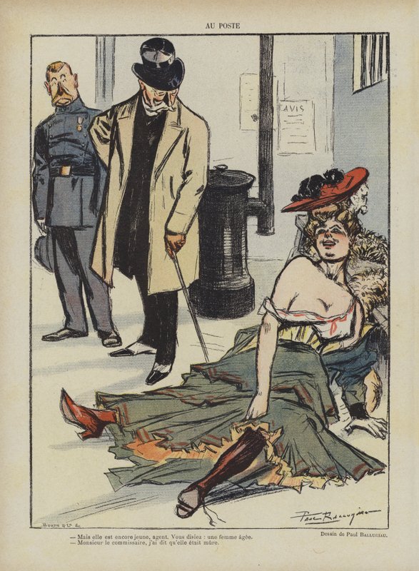 Illusztráció Le Rire alkotó: Paul Balluriau