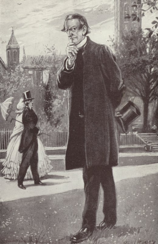 Illusztráció a Barchester Towershez, Anthony Trollope alkotó: Paul Hardy