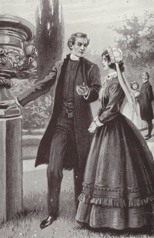 Illusztráció a Barchester Towershez, Anthony Trollope alkotó: Paul Hardy