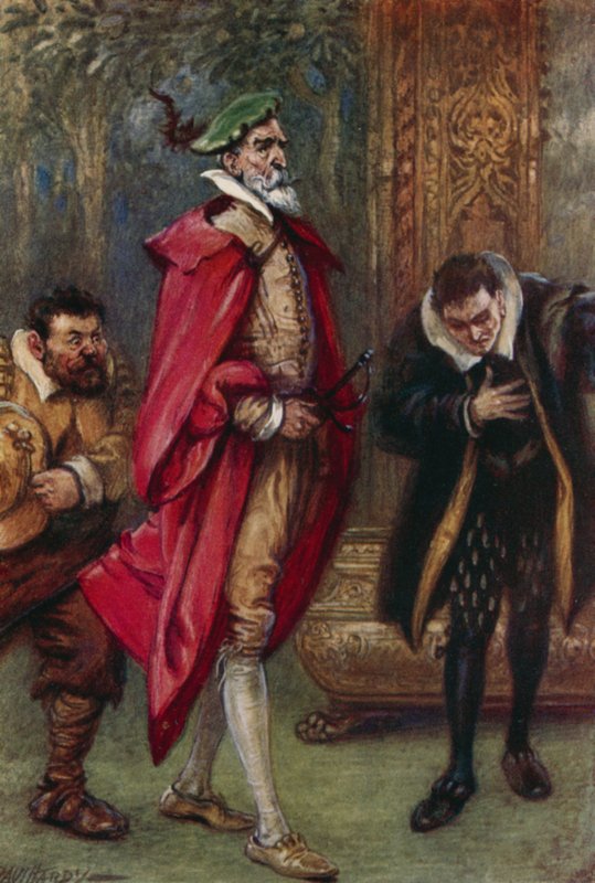 Így belépett a díszterembe (színes litho) alkotó: Paul Hardy