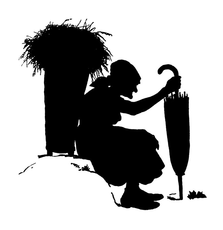 Paul Konewka sziluettje (litho) alkotó: Paul Konewka