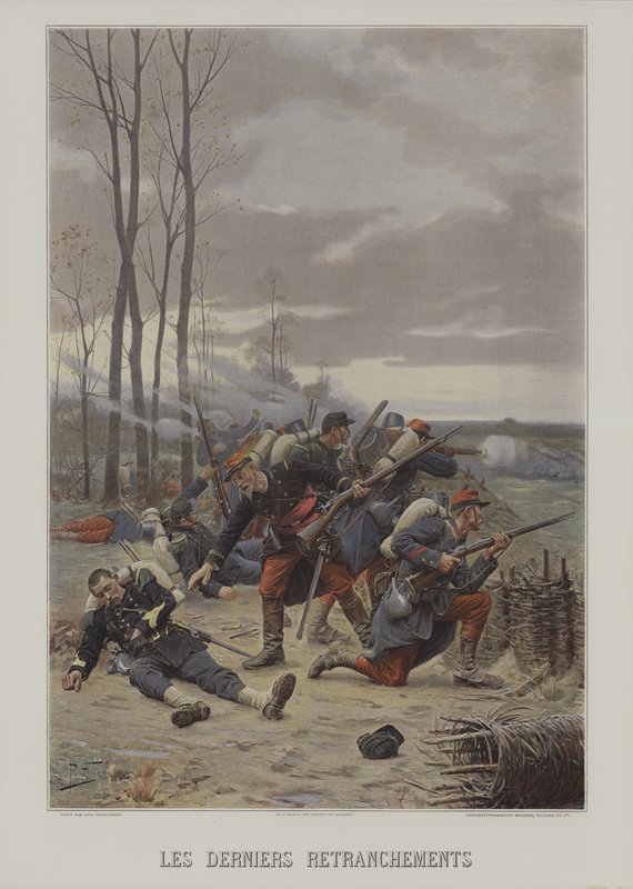 Az utolsó visszaszorítások alkotó: Paul Louis Narcisse Grolleron