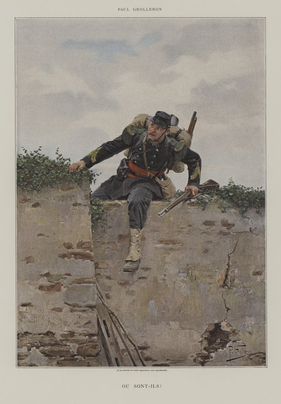 Hol vannak? alkotó: Paul Louis Narcisse Grolleron