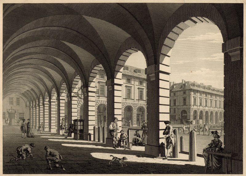 Covent Garden, London alkotó: Paul Sandby