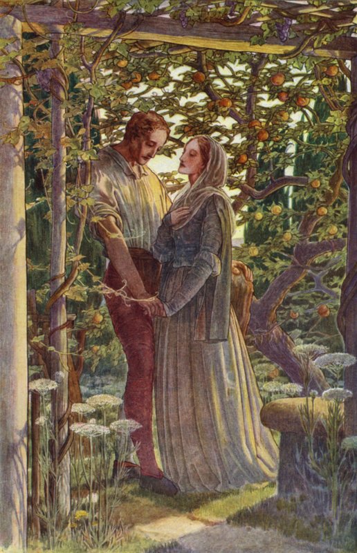 William Shakespeare: The Tempest, III. felvonás, 2. jelenet (színes litó) alkotó: Paul Vincent Woodroffe
