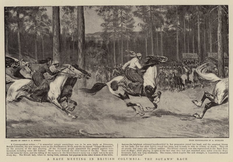 Race Meeting British Columbiában, a Squaws