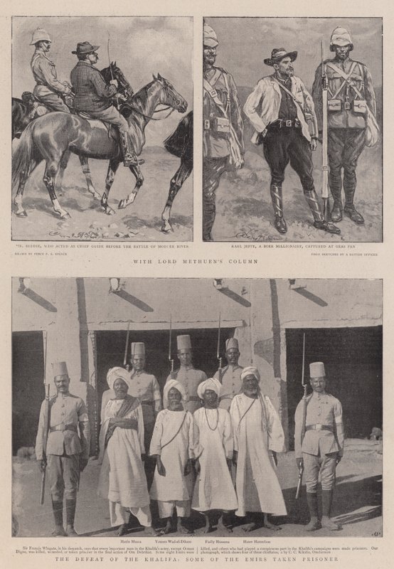 A háború Dél-Afrikában alkotó: Percy F.S. Spence