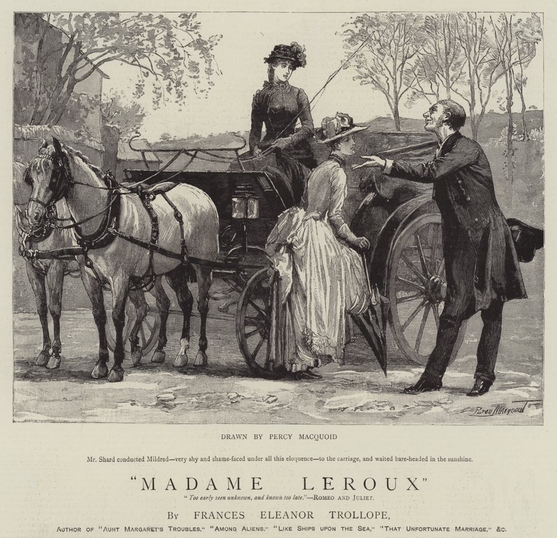 Leroux asszony alkotó: Percy Macquoid