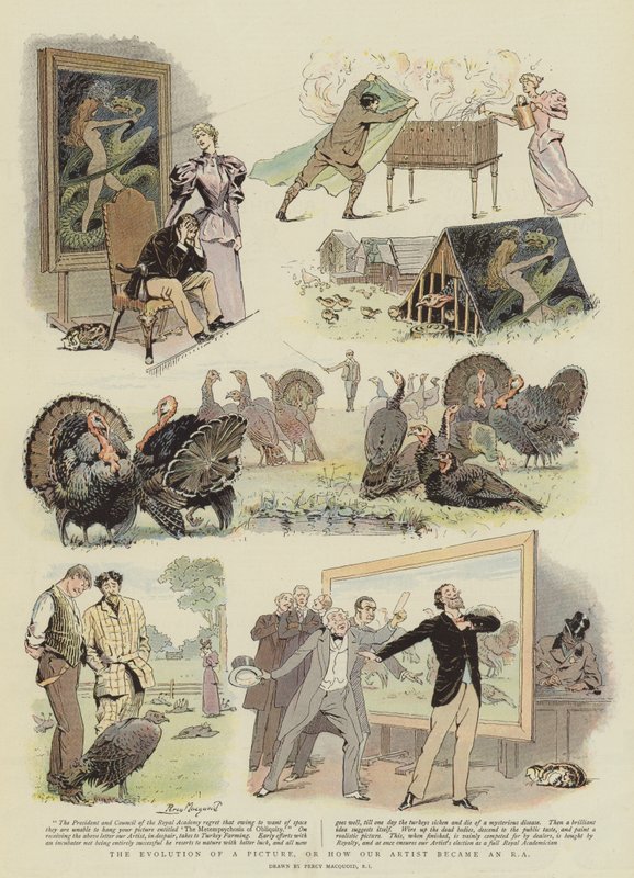 Egy kép evolúciója, avagy hogyan lett művészünkből RA (chromolitho) alkotó: Percy Macquoid