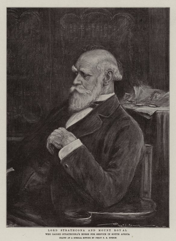 Lord Strathcona és a Mount Royal alkotó: Percy F.S. Spence