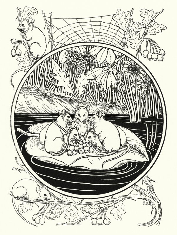 Egerek mint navigátorok (litho) alkotó: Percy James Billinghurst
