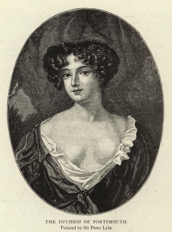 Portsmouth hercegnője alkotó: Peter Lely