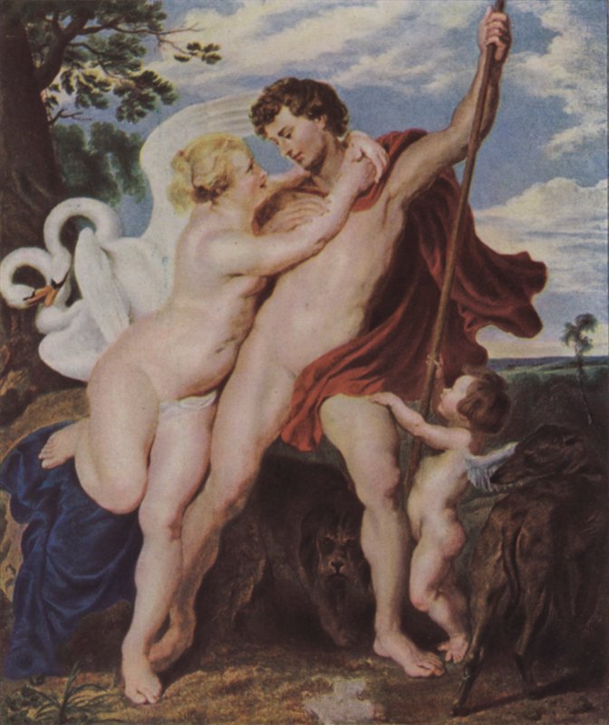 Vénusz és Adonisz alkotó: Peter Paul Rubens