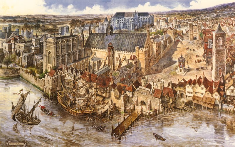 Westminster madártávlatból alkotó: Peter Jackson
