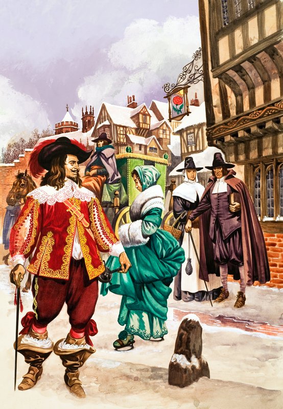Cavalier a 17. századi Londonban alkotó: Peter Jackson