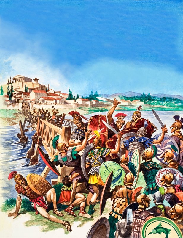 Horatius tartja a hidat alkotó: Peter Jackson