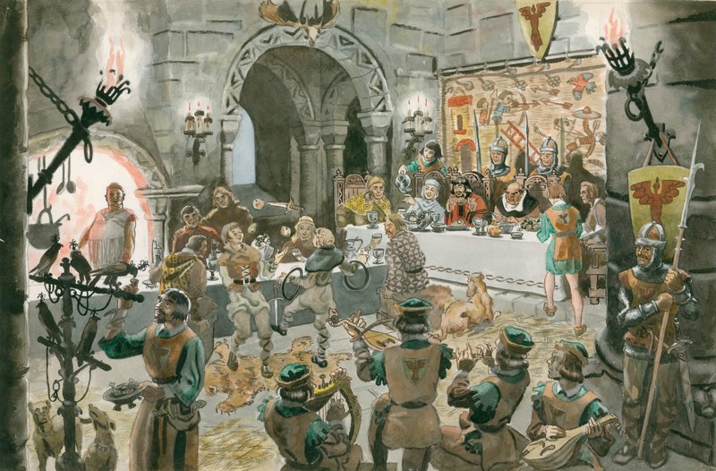 Középkori bankett alkotó: Peter Jackson
