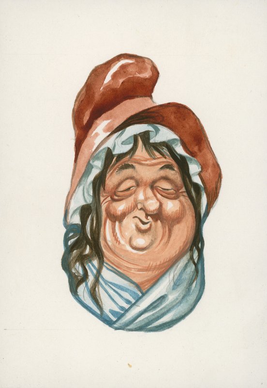 Mrs Gamp, Martin Chuzzlewit alkotó: Peter Jackson