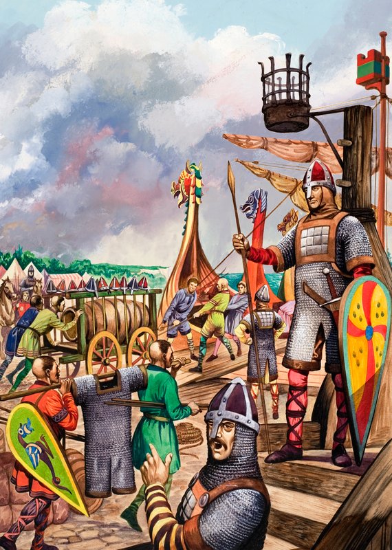 Normannok készülődnek Anglia 1066-os lerohanására alkotó: Peter Jackson
