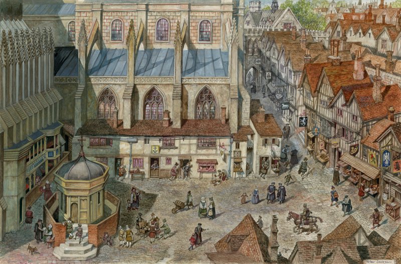 Régi Szent Pál templomkert alkotó: Peter Jackson